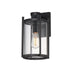 Maxim - One Light Wall Sconce - Belfry - Black- Union Lighting Luminaires Decor