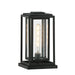 Maxim - One Light Deck Lantern - Cabana - Black- Union Lighting Luminaires Decor