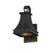 Maxim - One Light Wall Sconce - Bramwell VX - Black Patina- Union Lighting Luminaires Decor