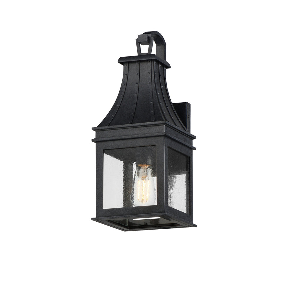 Maxim - One Light Wall Sconce - Bramwell VX - Black Patina- Union Lighting Luminaires Decor