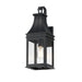 Maxim - One Light Wall Sconce - Bramwell VX - Black Patina- Union Lighting Luminaires Decor