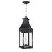 Maxim - Three Light Outdoor Pendant - Bramwell VX - Black Patina- Union Lighting Luminaires Decor
