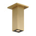 Maxim - LED Flush Mount - Culvert - Natural Aged Brass- Union Lighting Luminaires Decor