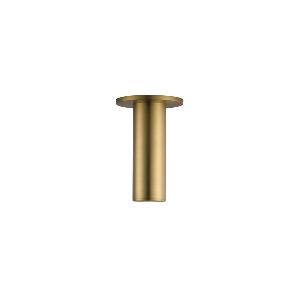 Maxim - LED Flush Mount - Calibro - Natural Aged Brass- Union Lighting Luminaires Decor