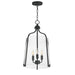 Maxim - Three Light Foyer Pendant - Bellmore - Black- Union Lighting Luminaires Decor