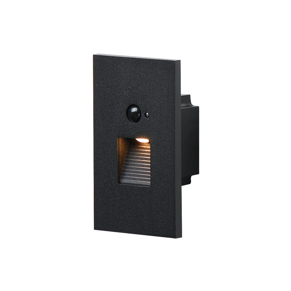 Maxim - LED Path Step Light with Motion Sensor - Path - Black- Union Lighting Luminaires Decor