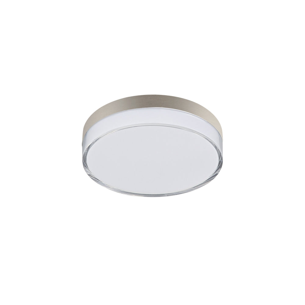 Maxim - LED Flush Mount - Edge - Satin Nickel- Union Lighting Luminaires Decor