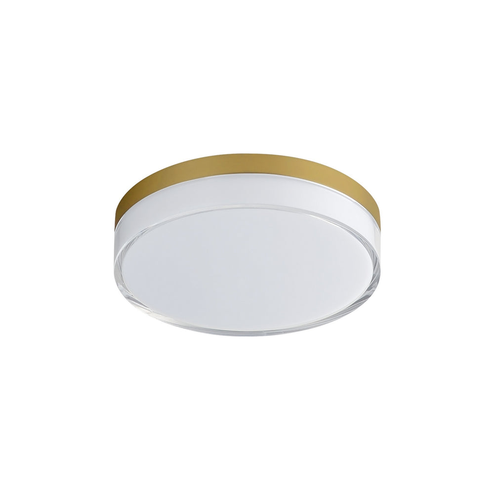 Maxim - LED Flush Mount - Edge - Satin Nickel- Union Lighting Luminaires Decor