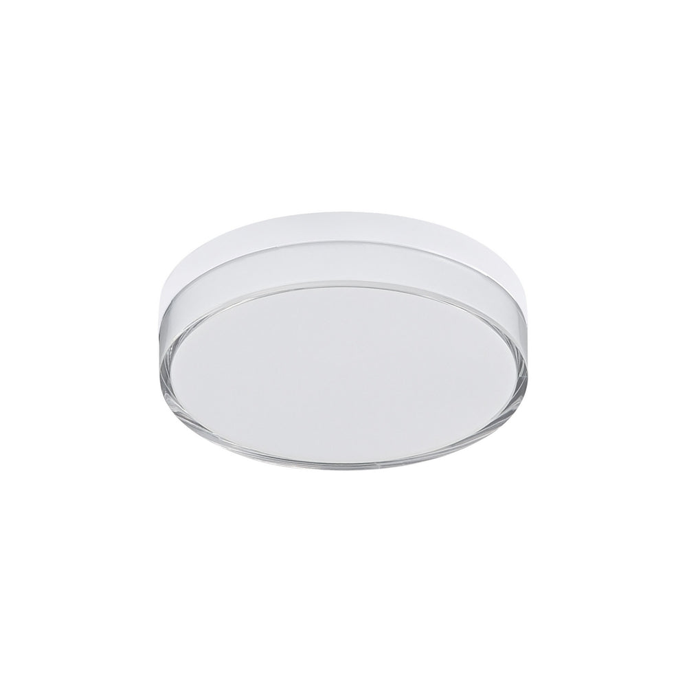 Maxim - LED Flush Mount - Edge - Satin Nickel- Union Lighting Luminaires Decor