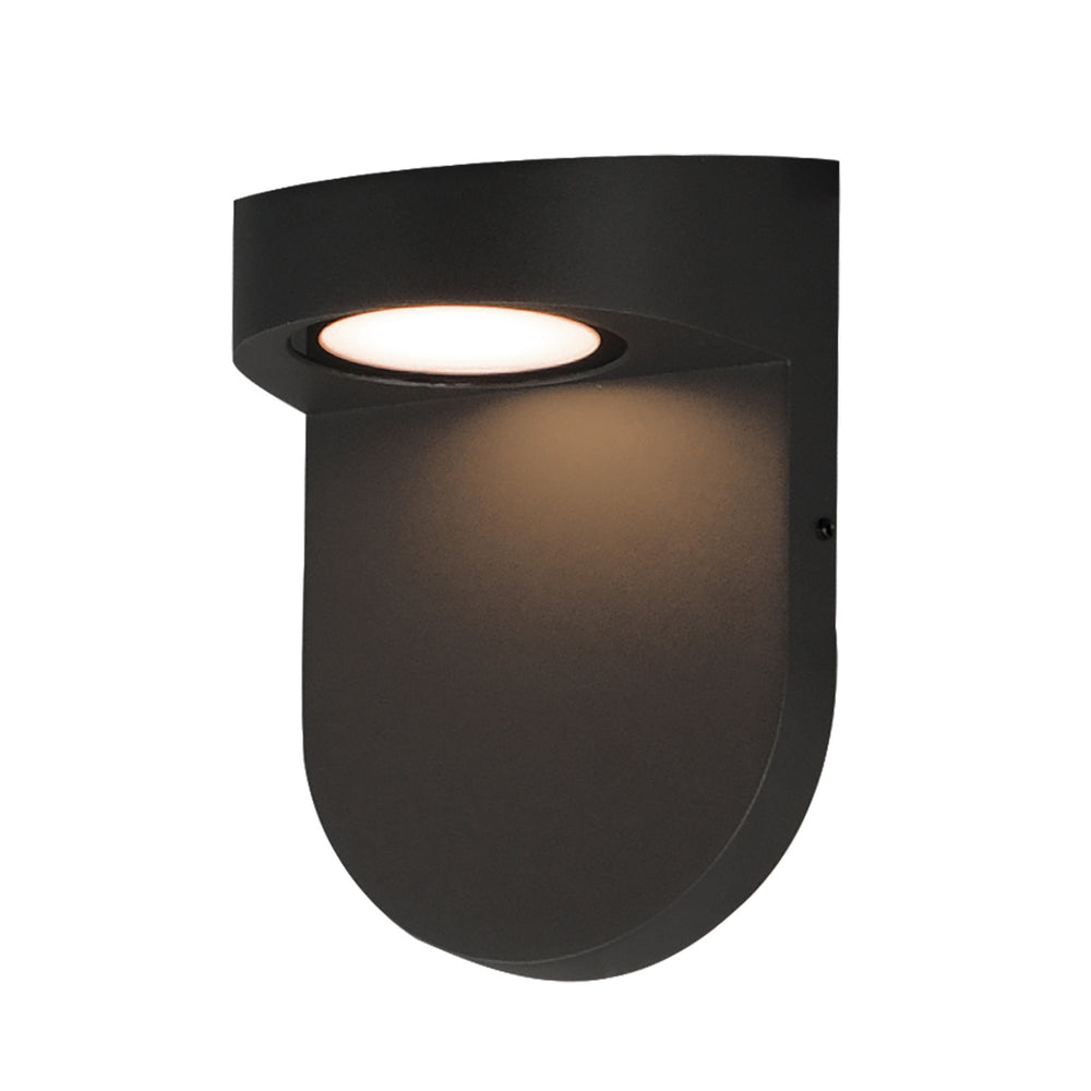Maxim - LED Outdoor Wall Mount - Ledge - Black- Union Lighting Luminaires Decor