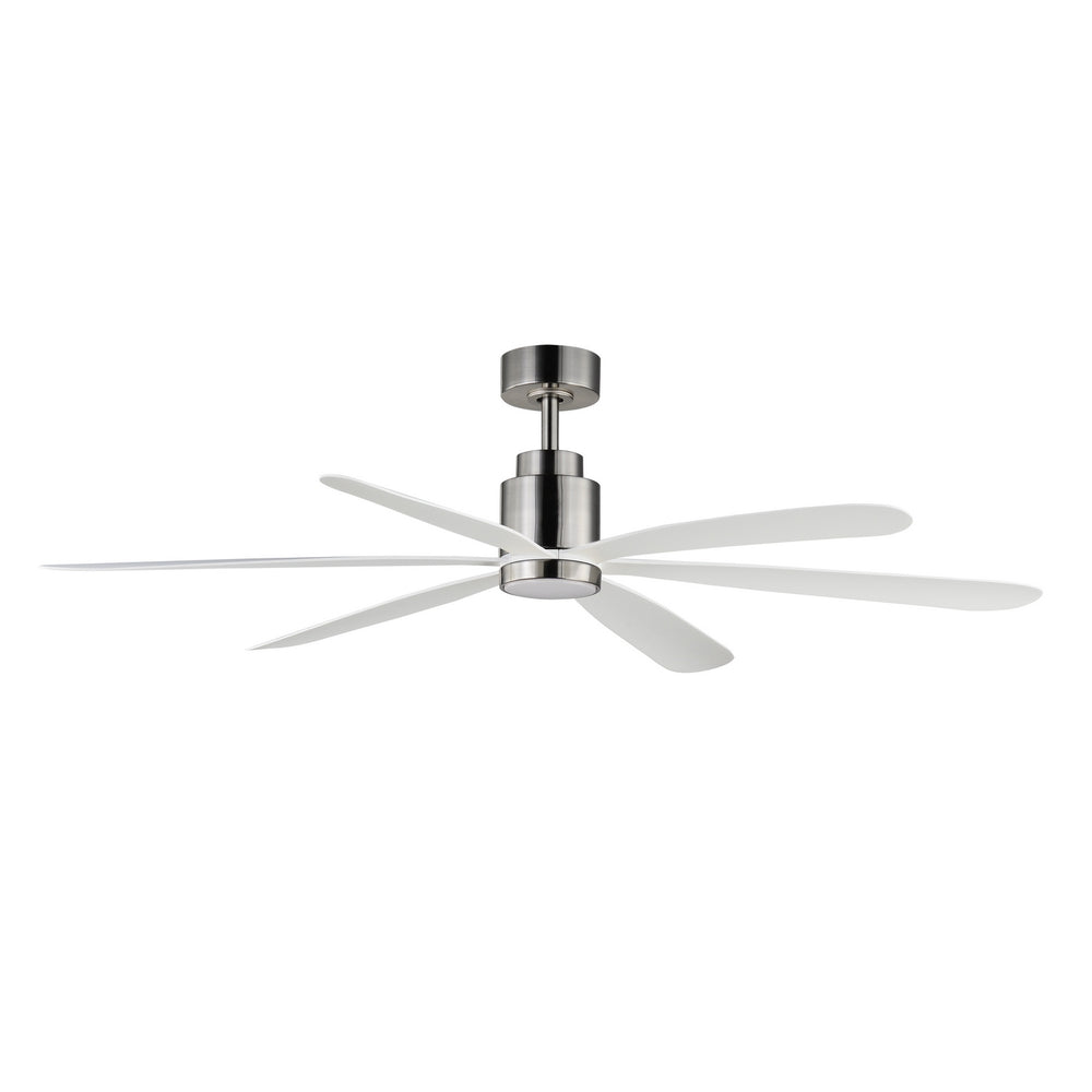 Maxim - 60" Ceiling Fan - Daisies - Satin Nickel- Union Lighting Luminaires Decor