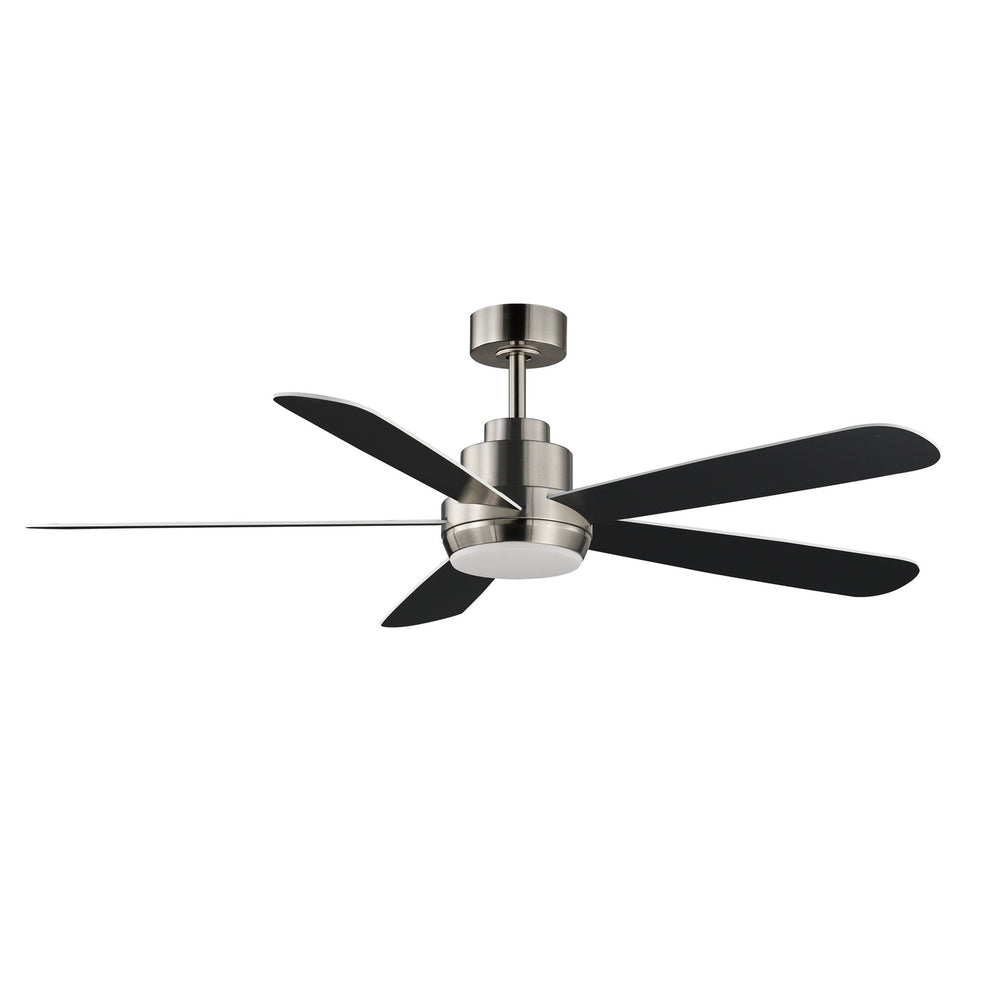 Maxim - 60" Ceiling Fan - Petals - Satin Nickel- Union Lighting Luminaires Decor