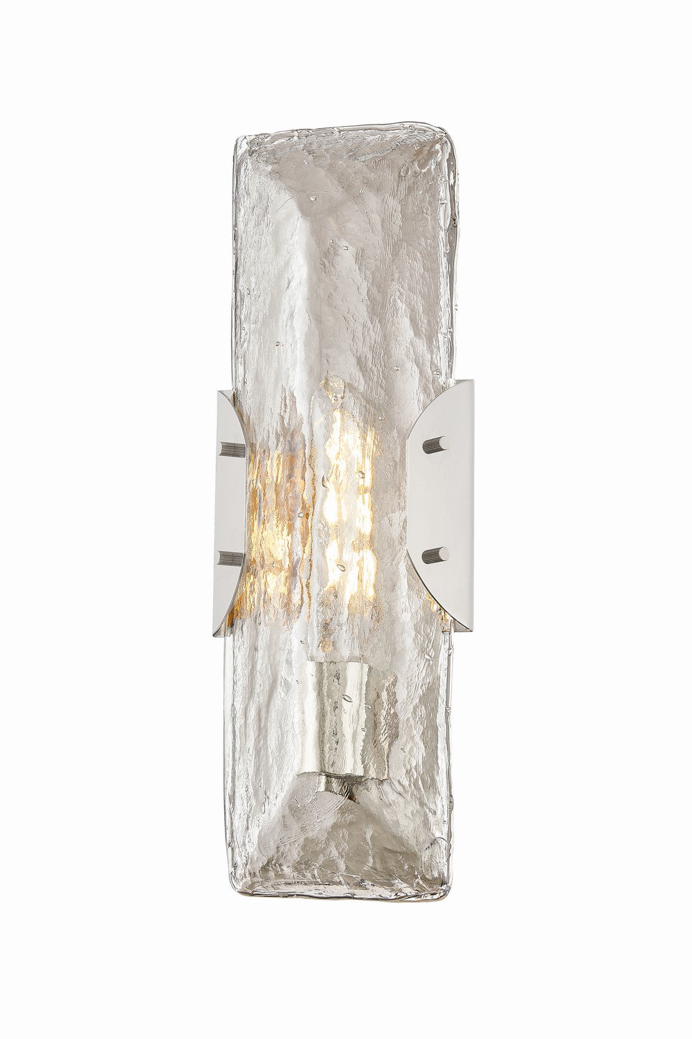 Troy Lighting Canada - One Light Wall Sconce - Nordic - Polished Nickel- Union Lighting Luminaires Decor