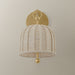 Troy Lighting Canada - One Light Wall Sconce - Lonnie - Vintage Gold Leaf- Union Lighting Luminaires Decor