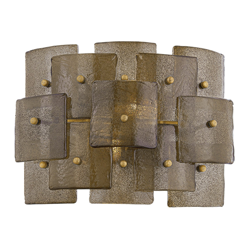 Troy Lighting Canada - Two Light Wall Sconce - Jacik - Patina Gold Leaf- Union Lighting Luminaires Decor
