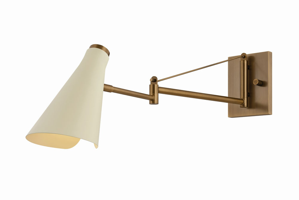 Troy Lighting Canada - One Light Wall Sconce - Andersen - Patina Brass- Union Lighting Luminaires Decor