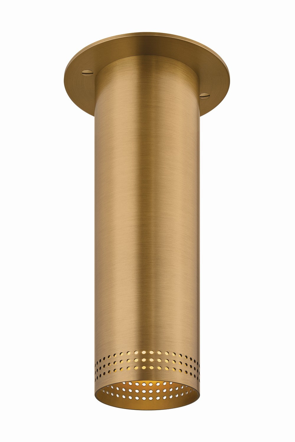 Troy Lighting Canada - One Light Flush Mount - Berg - Patina Brass- Union Lighting Luminaires Decor