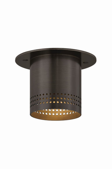 Troy Lighting Canada - One Light Flush Mount - Berg - Bronze- Union Lighting Luminaires Decor