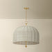 Troy Lighting Canada - Six Light Pendant - Lonnie - Vintage Gold Leaf- Union Lighting Luminaires Decor