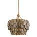 Troy Lighting Canada - Six Light Chandelier - Jacik - Patina Gold Leaf- Union Lighting Luminaires Decor