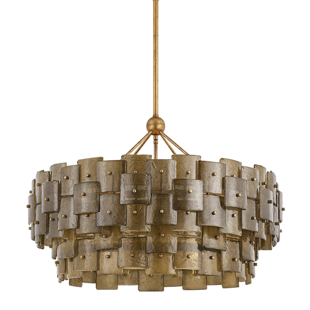 Troy Lighting Canada - Eight Light Chandelier - Jacik - Patina Gold Leaf- Union Lighting Luminaires Decor