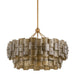 Troy Lighting Canada - Eight Light Chandelier - Jacik - Patina Gold Leaf- Union Lighting Luminaires Decor