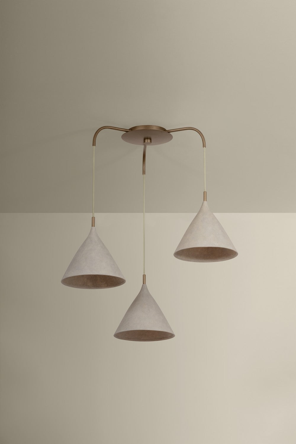 Troy Lighting Canada - Three Light Chandelier - Benson - Patina Brass- Union Lighting Luminaires Decor