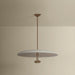 Troy Lighting Canada - LED Pendant - Garth - Patina Brass- Union Lighting Luminaires Decor