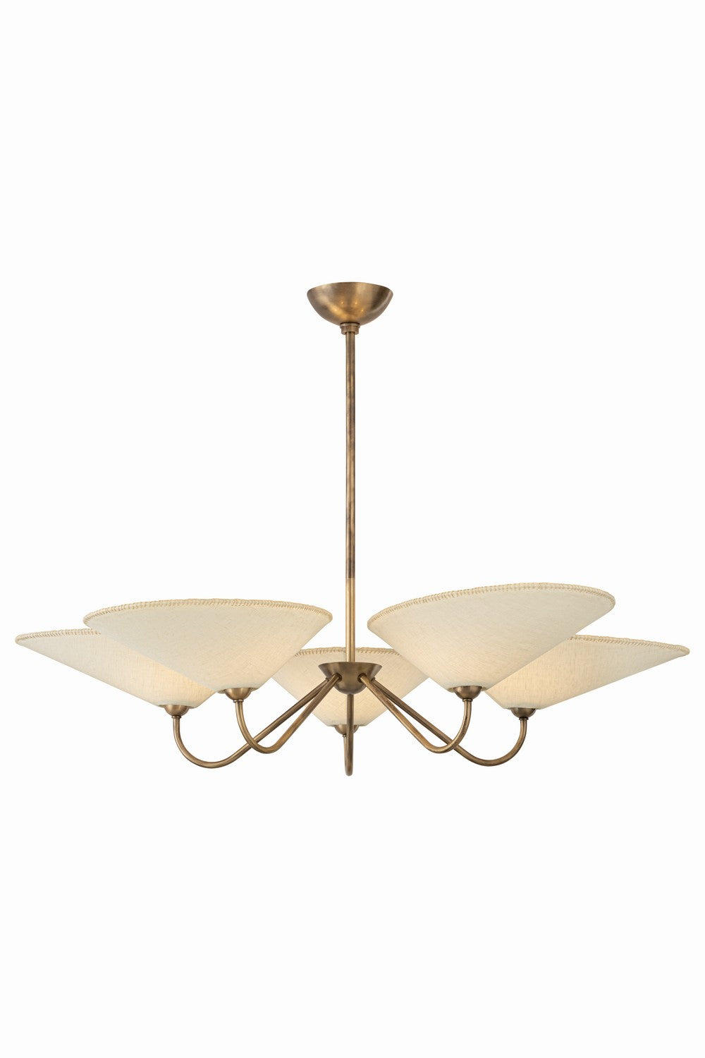 Troy Lighting Canada - Five Light Chandelier - Sinclair - Patina Brass- Union Lighting Luminaires Decor