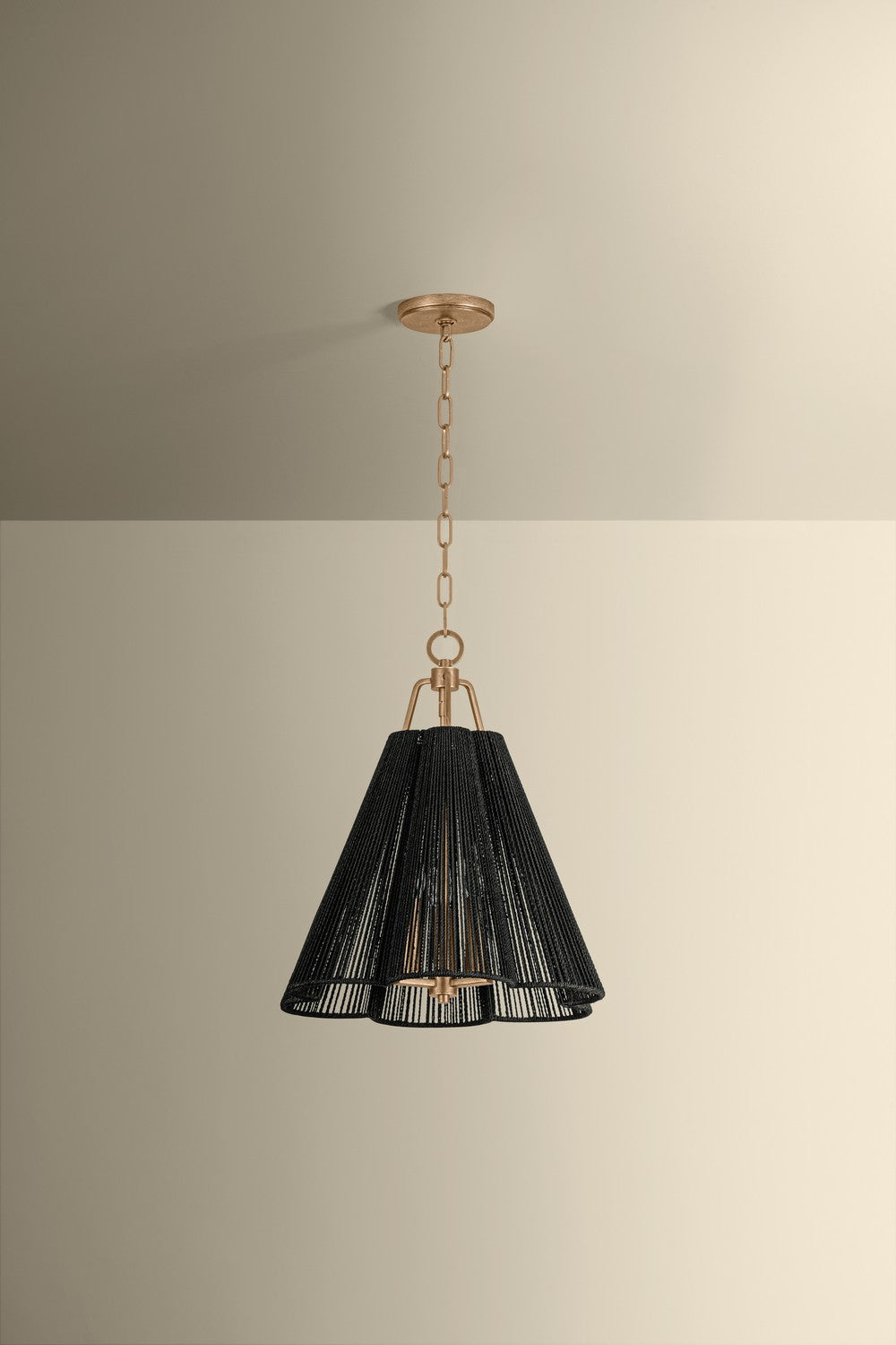 Troy Lighting Canada - Three Light Pendant - Sonoma - Patina Gold Leaf- Union Lighting Luminaires Decor