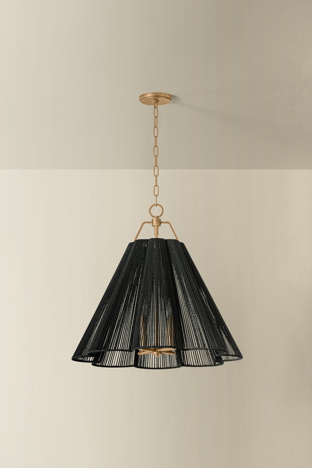 Troy Lighting Canada - Four Light Pendant - Sonoma - Patina Gold Leaf- Union Lighting Luminaires Decor