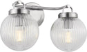 Visual Comfort Studio Canada - Two Light Vanity - Preston - Brushed Nickel- Union Lighting Luminaires Decor