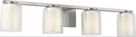 Visual Comfort Studio Canada - Four Light Vanity - Holden - Brushed Nickel- Union Lighting Luminaires Decor