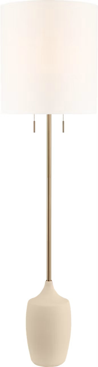 Visual Comfort Studio Canada - Two Light Floor Lamp - Sayer - Estate Brass- Union Lighting Luminaires Decor
