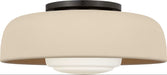 Visual Comfort Studio Canada - One Light Flush Mount - Liora - Aged Iron- Union Lighting Luminaires Decor