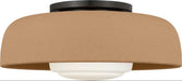 Visual Comfort Studio Canada - One Light Flush Mount - Liora - Aged Iron- Union Lighting Luminaires Decor