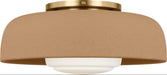 Visual Comfort Studio Canada - One Light Flush Mount - Liora - Estate Brass- Union Lighting Luminaires Decor