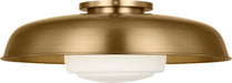 Visual Comfort Studio Canada - One Light Flush Mount - Liora - Estate Brass- Union Lighting Luminaires Decor