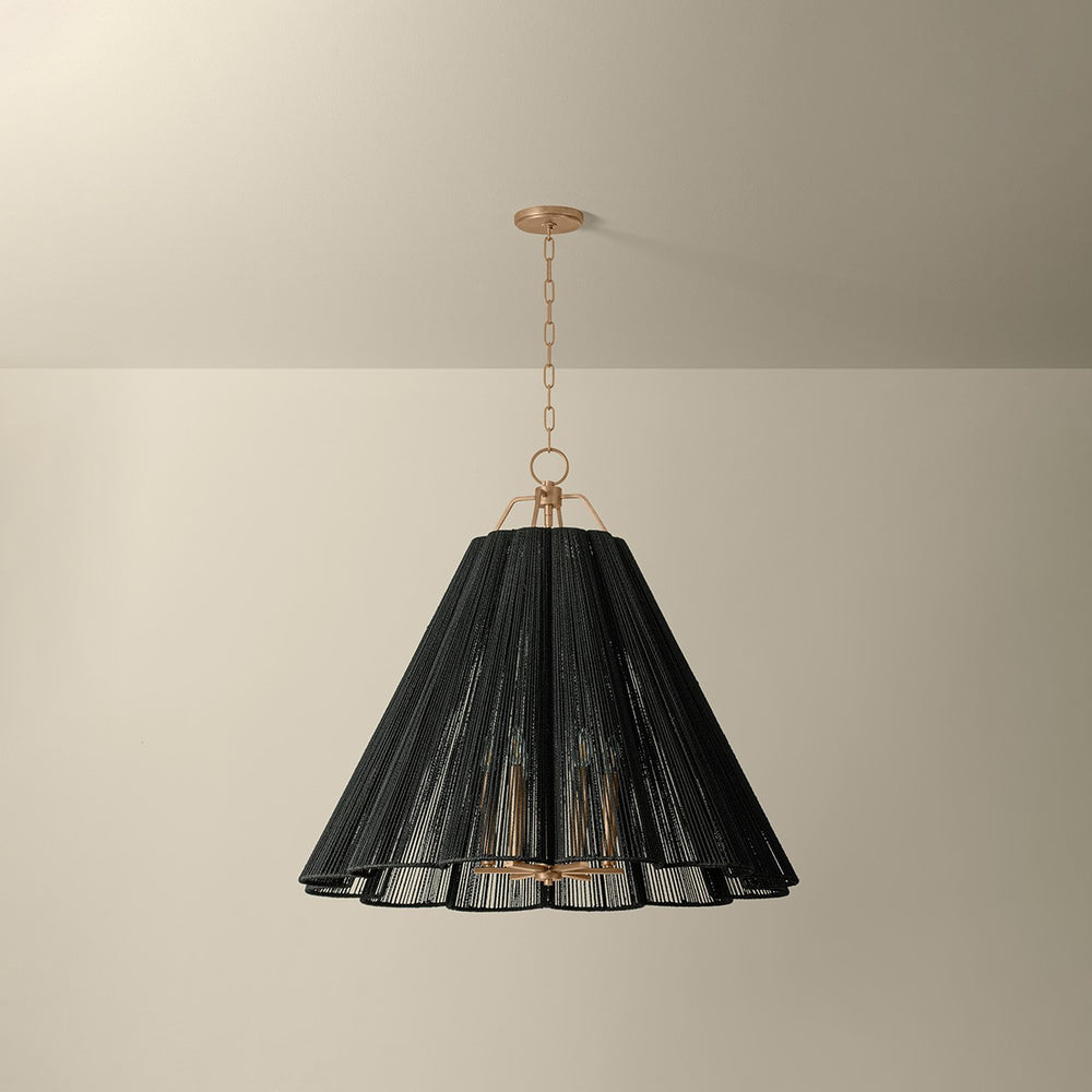 Troy Lighting Canada - Six Light Chandelier - Sonoma - Patina Gold Leaf- Union Lighting Luminaires Decor
