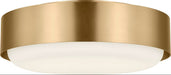 Visual Comfort Studio Canada - Two Light Flush Mount - Aurelle - Estate Brass- Union Lighting Luminaires Decor