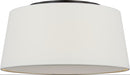 Visual Comfort Studio Canada - Three Light Flush Mount - Hale - Aged Iron- Union Lighting Luminaires Decor