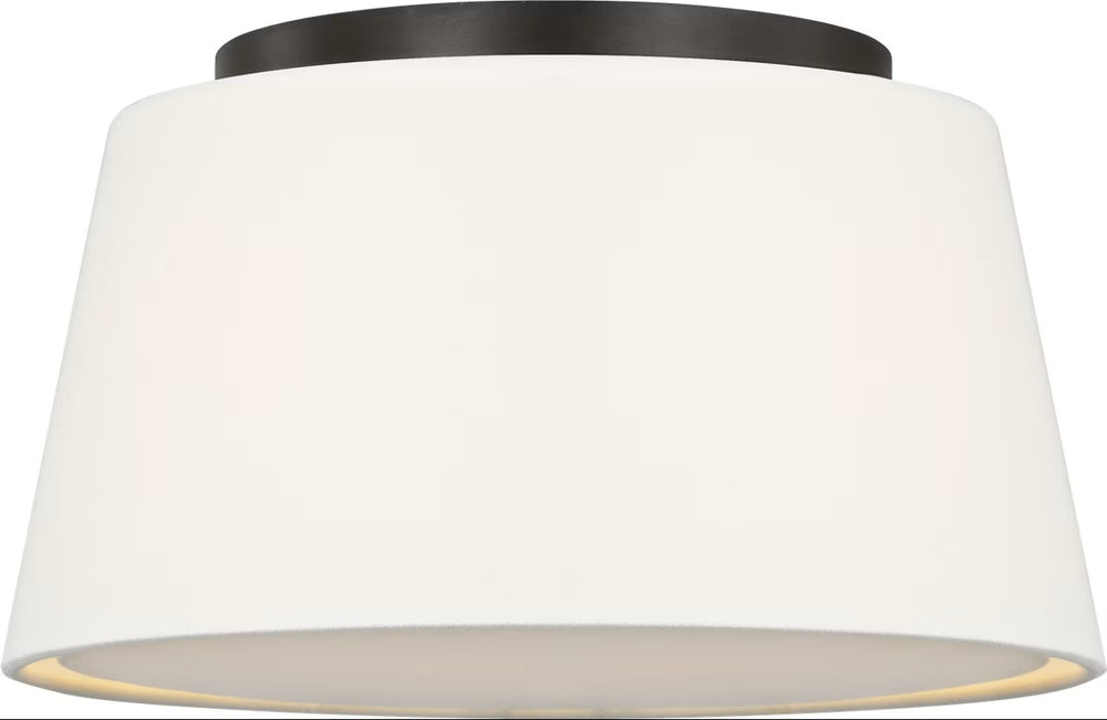 Visual Comfort Studio Canada - Two Light Flush Mount - Hale - Aged Iron- Union Lighting Luminaires Decor