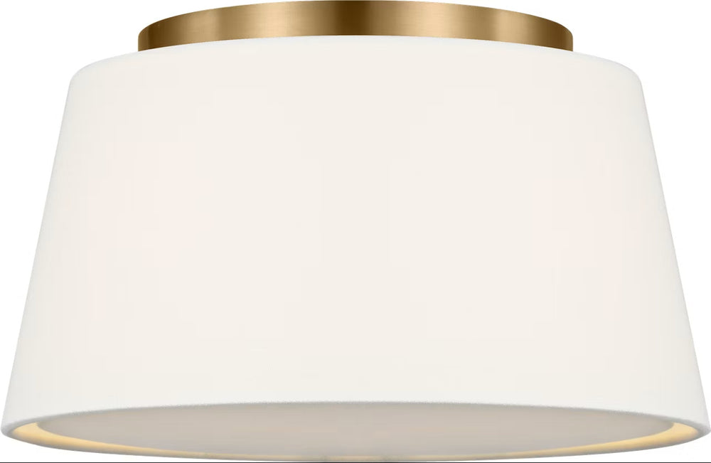 Visual Comfort Studio Canada - Two Light Flush Mount - Hale - Estate Brass- Union Lighting Luminaires Decor