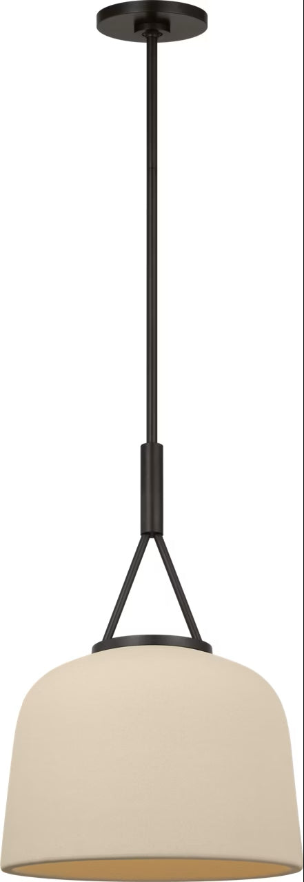 Visual Comfort Studio Canada - One Light Pendant - Liora - Aged Iron- Union Lighting Luminaires Decor