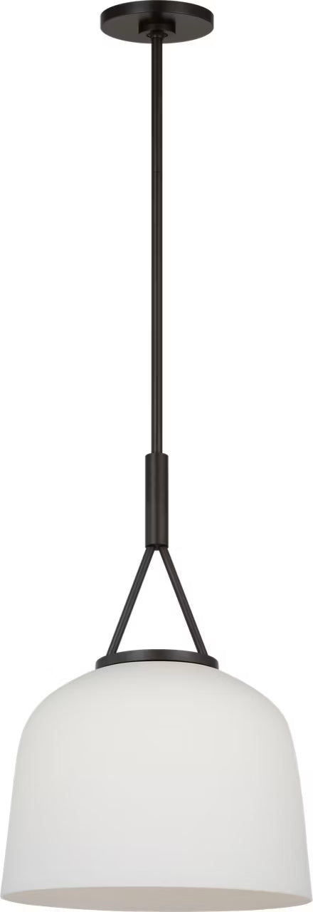 Visual Comfort Studio Canada - One Light Pendant - Liora - Aged Iron- Union Lighting Luminaires Decor