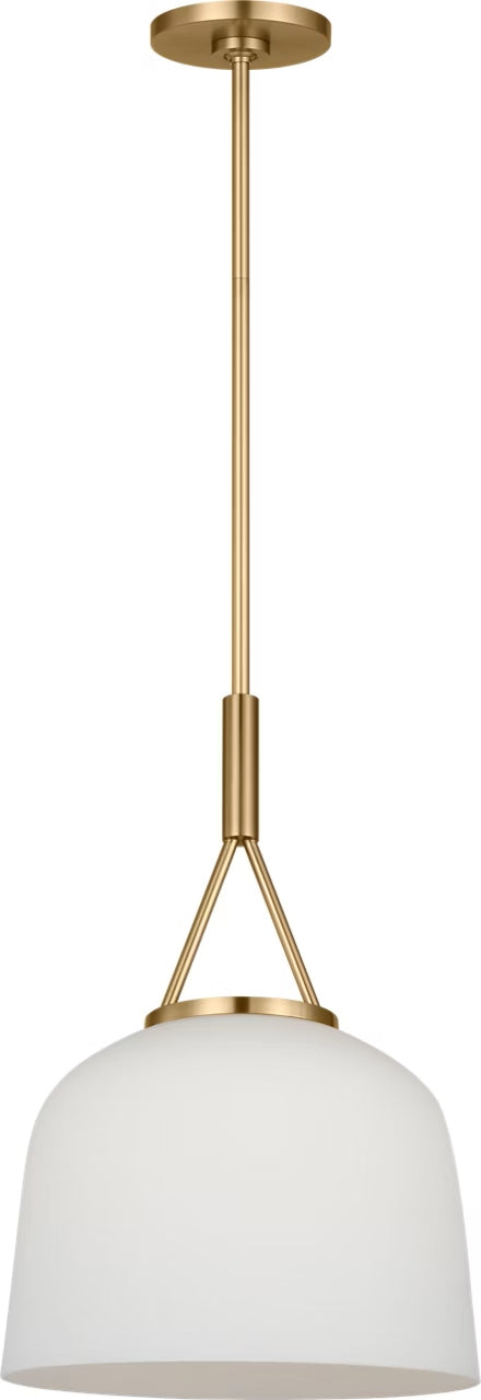 Visual Comfort Studio Canada - One Light Pendant - Liora - Estate Brass- Union Lighting Luminaires Decor