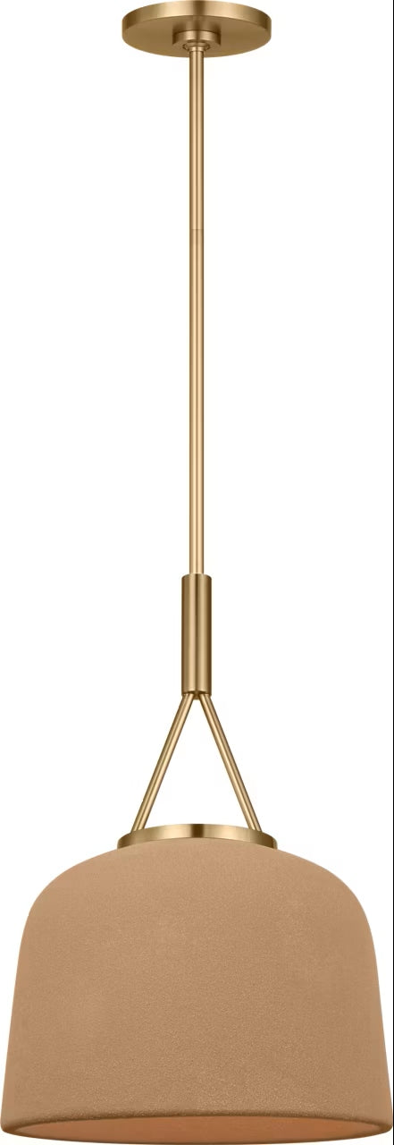Visual Comfort Studio Canada - One Light Pendant - Liora - Estate Brass- Union Lighting Luminaires Decor