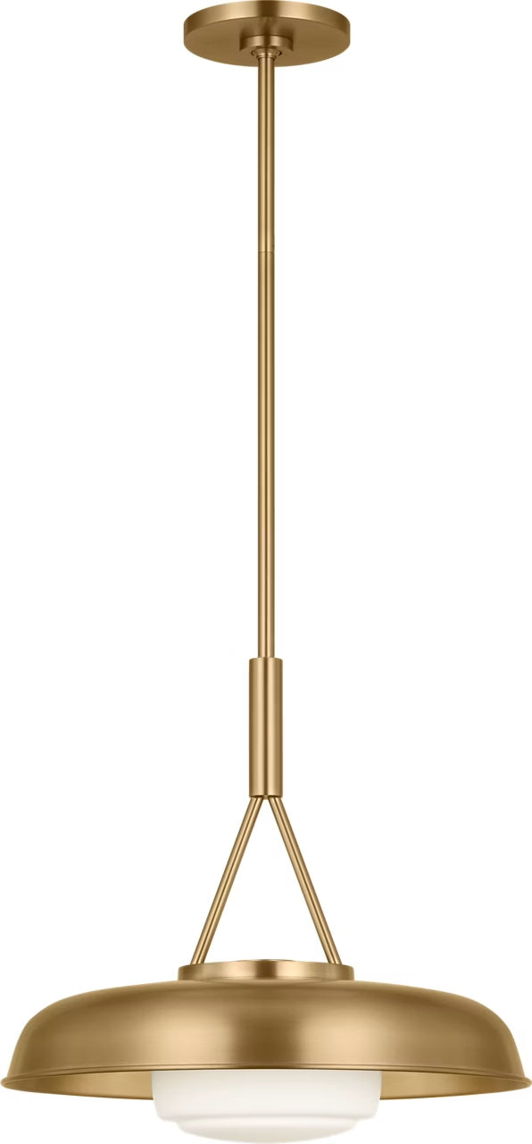 Visual Comfort Studio Canada - One Light Pendant - Liora - Estate Brass- Union Lighting Luminaires Decor