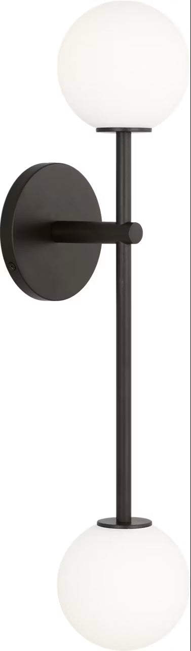 Visual Comfort Studio Canada - Two Light Wall Sconce - Sorelle - Aged Iron- Union Lighting Luminaires Decor
