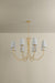 Troy Lighting Canada - Eight Light Chandelier - Weiland - Vintage Gold Leaf- Union Lighting Luminaires Decor